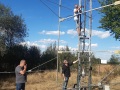 Securing antenna after the contest